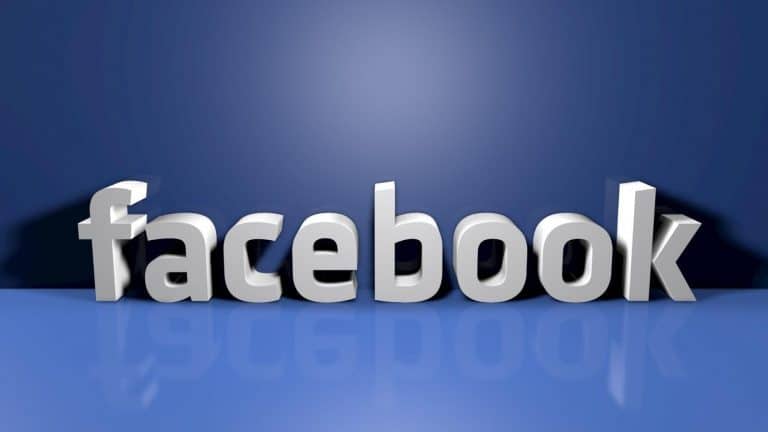 facebook logo 3d, Dentons Digital, Website Design Build, Wiltshire, Somerset