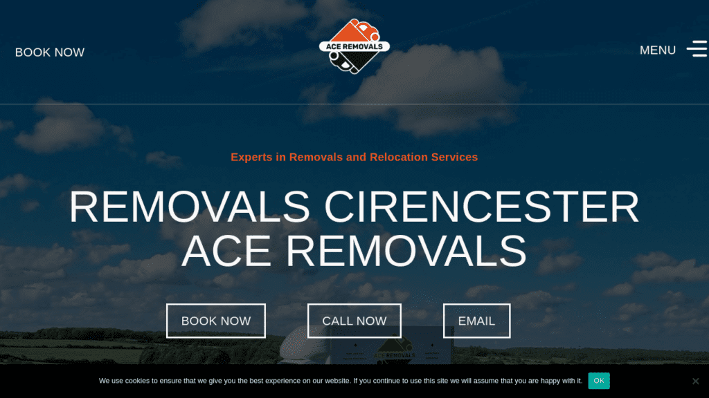 Ace Removals - Dentons Digital Websites