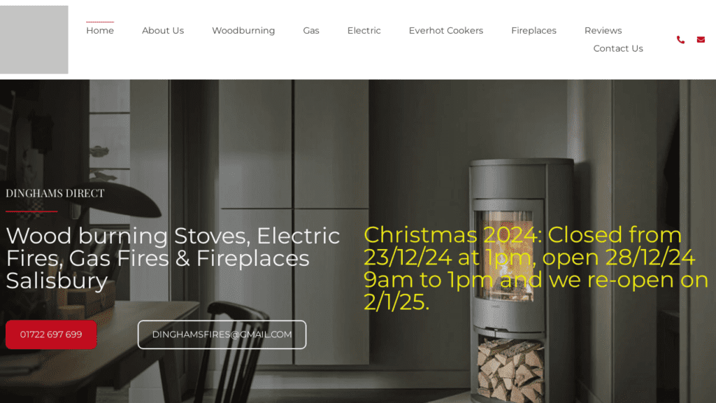 Dinghams Direct - Dentons Digital Websites