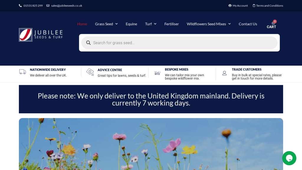 Jubilee Seeds - Dentons Digital Websites