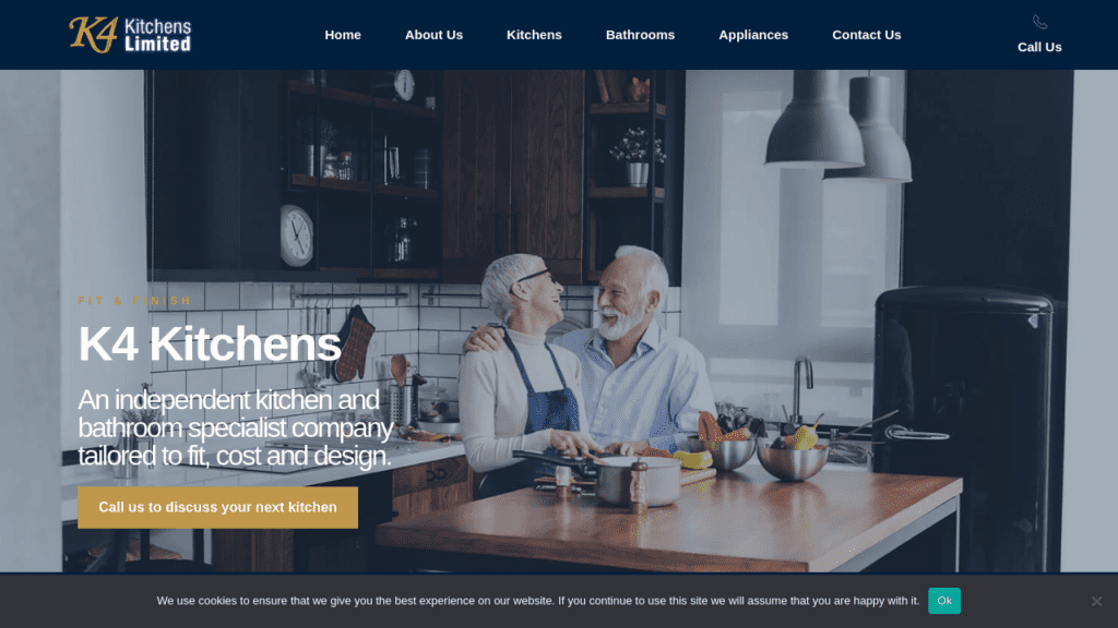 K4 Kitchens - Dentons Digital Websites