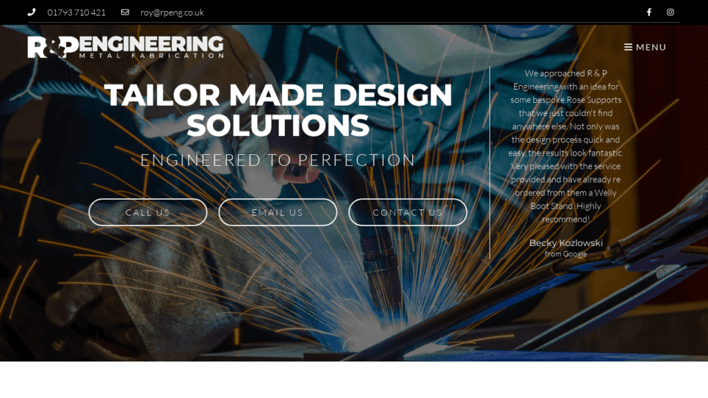 R&P Engineering - Dentons Digital Websites