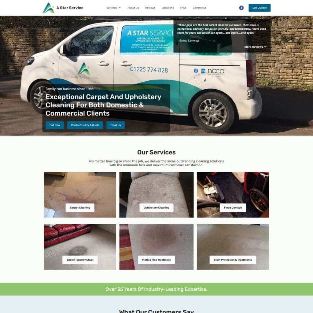 A star service - Dentons Digital Websites