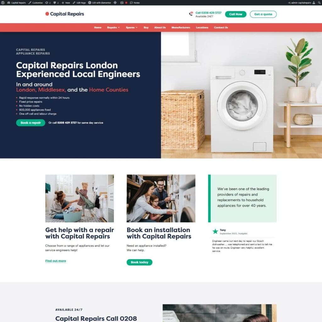 Capital Repairs - Dentons Digital Websites