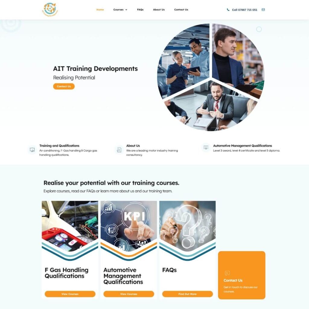 AIT Training - Dentons Digital Websites