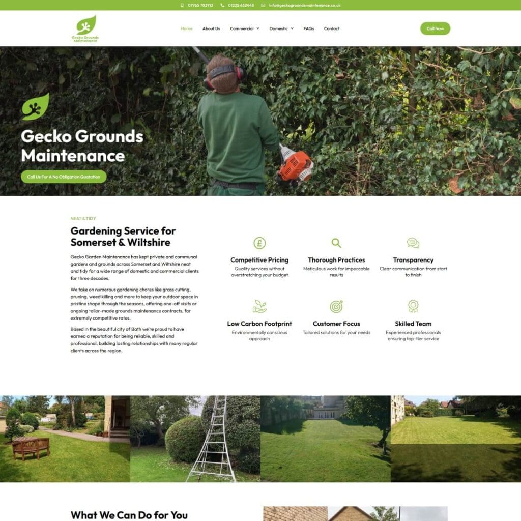 Gecko Grounds - Dentons Digital Websites