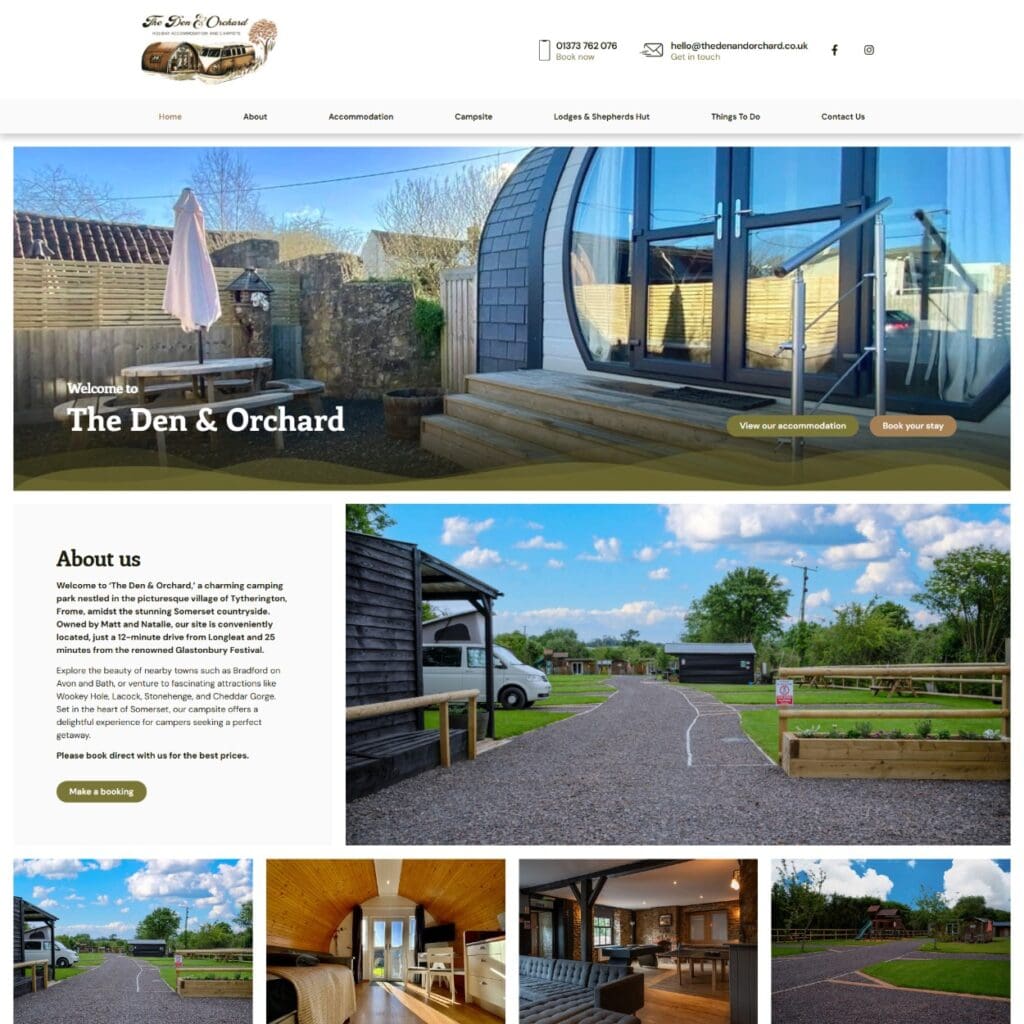 the den and orchard - Dentons Digital Websites