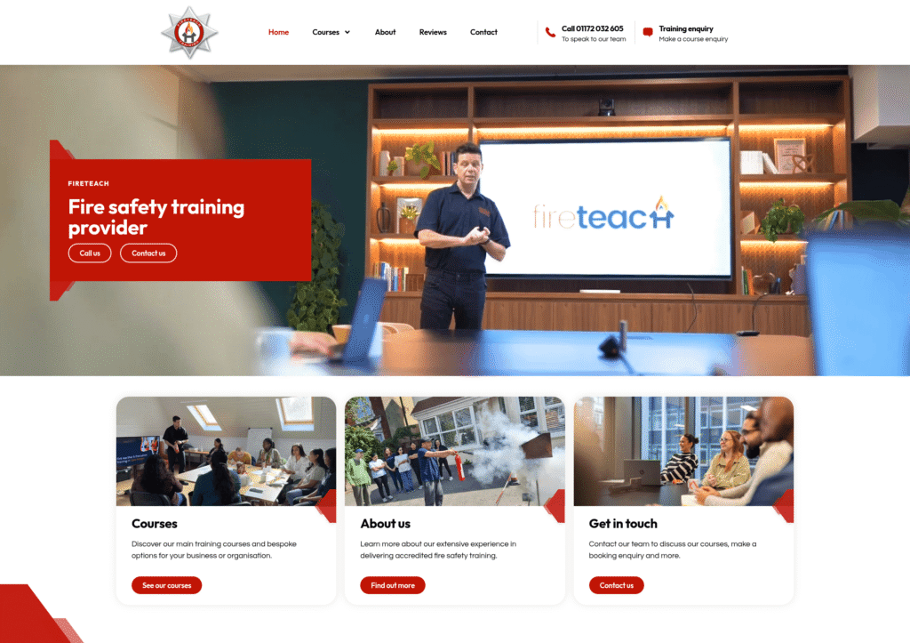 Fireteach website